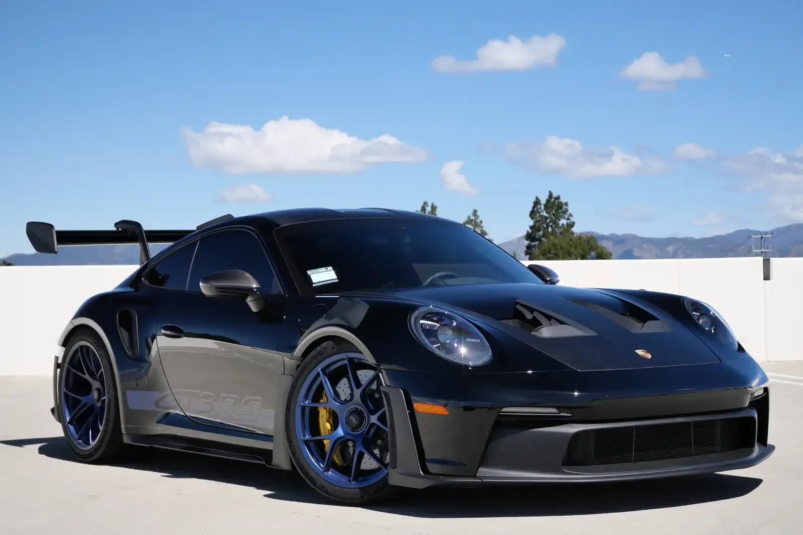 Black Porsche GT3RS